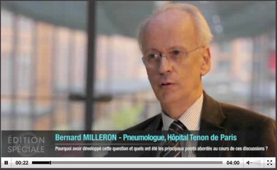 Des experts d'horizons divers réfléchissent ensemble sur les conséquences des données récentes concernant le dépistage du cancer bronchopulmonaire (B. Milleron)